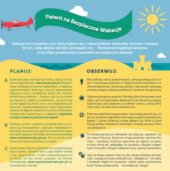 patent na bezpieczne wakacje 1